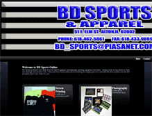 Tablet Screenshot of bdsportsonline.com